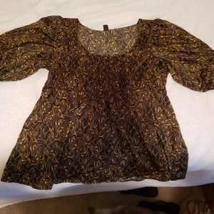 H&M empire waist top